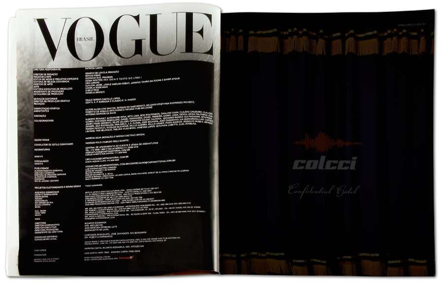 Vogue Brasil Masthead