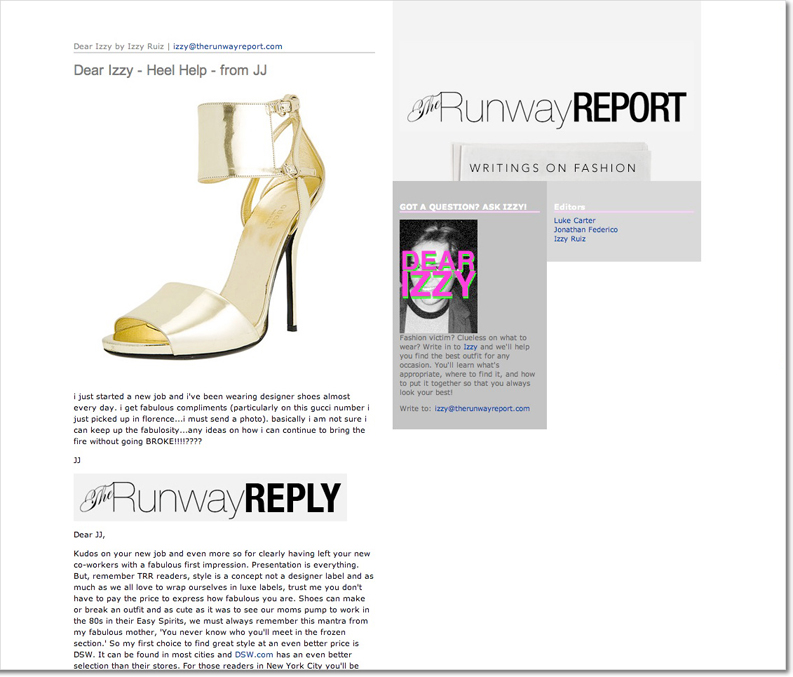The Runway Report V2